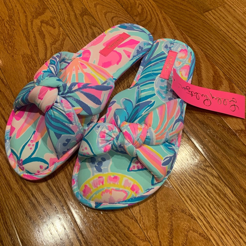 Lilly Pulitzer Womens Slippers